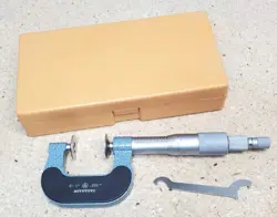 MITUTOYO NO. 169-203 NON-ROTATING DISK MICROMETER - .000