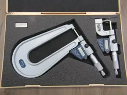 MITUTOYO 389-711-30 SHEET METAL   395-733-30 TUBING MICROMETERS FABRICATOR KIT