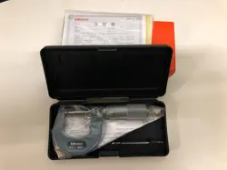 MITUTOYO 103-260 OUTSIDE MICROMETER, RATCHET STOP, 0-1