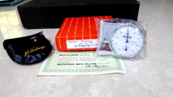 MITUTOYO POCKET THICKNESS GAUGE NEW IN BOX UNUSED VINTAGE JAPAN MICROMETER