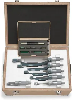 MITUTOYO 103-907-40 OUTSIDE MICROMETER SET 0-6
