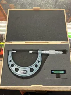 MITUTOYO 122-127 OD BLADE MICROMETER 2-3