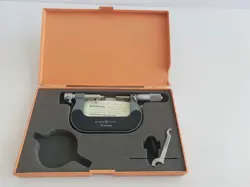 MITUTOYO 107-182 OUTSIDE MICROMETER 25-50 MM 0.01 MM FOR PARTS OR REPAIR