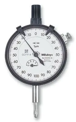 MITUTOYO 2109S-10 DIAL INDICATOR 1MM RANGE 0.001MM GRADUATE MADE IN JAPAN