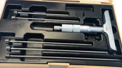 MITUTOYO 129-132 DEPTH MICROMETER, 0-6