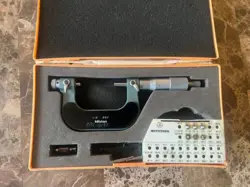 MITUTOYO 1-2” THREAD MICROMETER .001