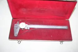 MITUTOYO 505-256 DIAL CALIPER STAINLESS 0