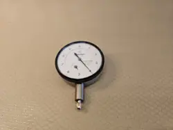 MITUTOYO NO. 2804-10 .0001  .050 RANGE DIAL INDICATOR.  GOOD WORKING CONDITION