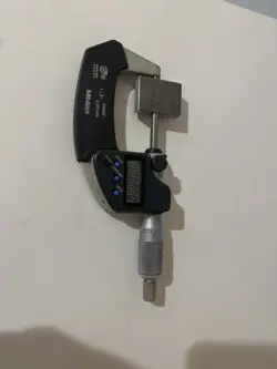 MITUTOYO DIGITAL MICROMETER 1-2” IP65