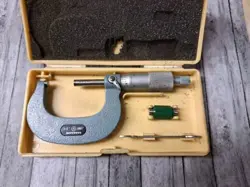 MITUTOYO NO. 103-114 MICROMETER 1-2” .0001 BOX