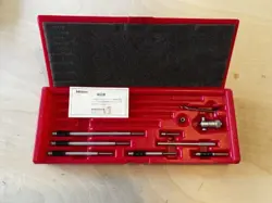 MITUTOYO ID INSIDE MICROMETER SET 141-108 *MISSING PIECES* #240