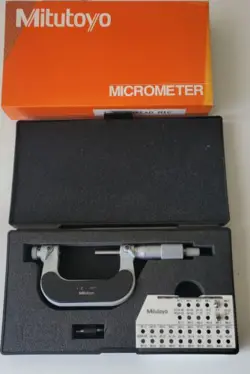MITUTOYO 126-138 SCREW THREAD PITCH MICROMETER 1