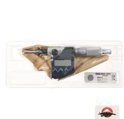 MITUTOYO 350-254-30 MHN4-25MX MICROMETER HEAD  SPHERICAL  WITH CLAMP NUT