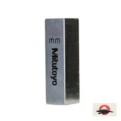 MITUTOYO GAUGE BLOCK BM1 NOMINAL SIZE 0.10 CLASS 0 611821-02 SILVER