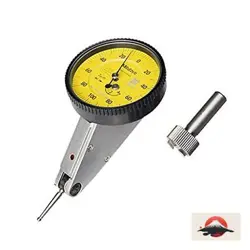 MITUTOYO 513-425-10H DIAL TI  STD 0.6 MM  1 μM ACCURACY  0.002 MM  YELLO