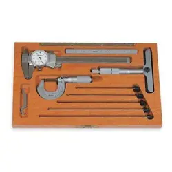 MITUTOYO 64PKA070C MEASURING TOOL KIT,4PC
