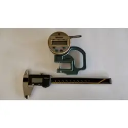 [SET] MITUTOYO DIGITAL CALIPER AND DIGITAL THICKNESS GAUGE VG LIMITED FROM JAPAN