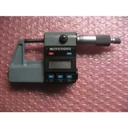 MITUTOYO DIGITAL MICROMETER MD-25M 0-25MM 293-111 VG COND LIMITED FROM JAPAN