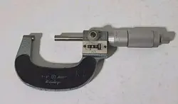 MITUTOYO MICROMETER NO. 193-212 DIGITAL 1-2” CARBIDES JAPAN MADE