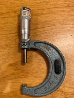VINTAGE MITUTOYO NO. 103-178 1-2'' MICROMETER & 5 SPI/CRAFTSMAN TELESCOPE GAUGES