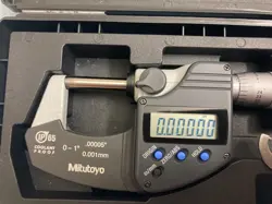 MITUTOYO 293-348 DIGITAL MICROMETER 0-1