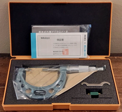 MITUTOYO 122-126 OUTSIDE MICROMETER 1-2