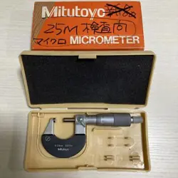 MITUTOYO MICROMETER M310-25 PRECISION MEASUREMENT JAPAN
