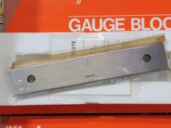 NEW MITUTOYO 8” RECTANGULAR STEEL CALIBRATION INSPECTION GAGE BLOCK GRADE 0