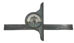 MITUTOYO 180-501 12 IN COMBINATION MACHINIST SQUARE PROTRACTOR MADE IN JAPAN VTG