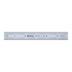 MITUTOYO 182-104 STEEL RULE,6