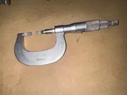 MITUTOYO BLADE MICROMETER 0-1