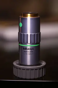 MITUTOYO M PLAN APO 20 0.42 F=200 MICROSCOPE OBJECTIVE LENS, 378-804-2