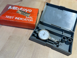 MITUTOYO VINTAGE NO. 513-202 DIAL TEST INDICATOR 0.0005