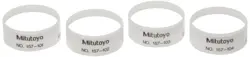 NEW MITUTOYO METRIC OPTICAL PARALLEL SET 0-25MM MICROMETER CALIBRATION