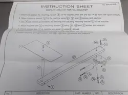 MACHINE ARM KIT