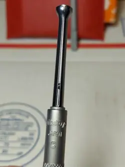 MITUTOYO 154-901 SMALL HOLE GAGE SET, RANGE: 0.125 TO 0.5IN. IN ORIGINAL CASE