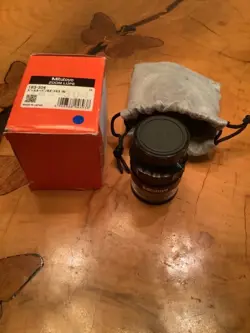 MITUTOYO 183-304 LOUPE WITH RETICLE, 8X-16X MAGNIFICATION, .1MM, .005” SCALE GRA