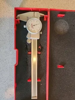 STARRETT 3202 CALIPERS OUTSIDE INSIDE DIAMETER MACHINIST LATHE MILL MICROMETER