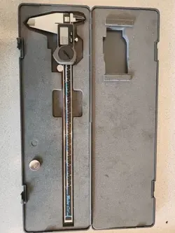 TESA TWIN CAL 12 CALIPERS MADE BY BROWN & SHARPE MACHINIST LATHE MILL HAAS MAZAK
