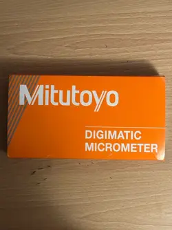MITUTOYO 293-185-30 QUANTUMIKE DIGIMATIC OUTSIDE MICROMETER, 0-1