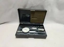 MITUTOYO .001” 0-20-0 DIAL TEST INDICATOR 513-118 MACHINIST LEVER TYPE