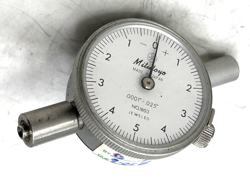 MITUTOYO 1803A-10 DIAL INDICATOR, LUG BACK, .0001
