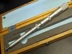 EUC-MITUTOYO GROOVE WIDTH MICROMETER 146-104 0-1'' RANGE - MINT