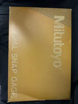 MITUTOYO PRECISION SNAP GAGE CODE NO. 201-159 8-9