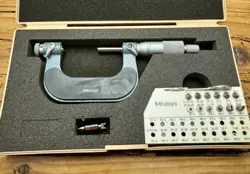 MITUTOYO 1-2” THREAD MICROMETER .001