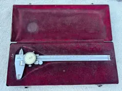 MITUTOYO 505-256 DIAL CALIPER STAINLESS 0