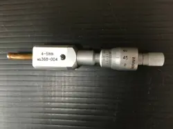 MITUTOYO 368-907 HOLTEST SET MICROMETER 2-POINT INTERNAL RANGE E 3-6 ST 3-6MM