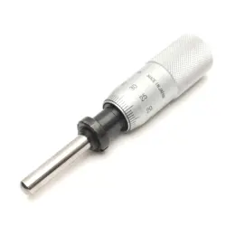 MITUTOYO 150-802 COMMON MICROMETER HEAD, 25MM RANGE 0.01MM GRADUATION, SPHERICAL