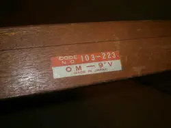 MITUTOYO 103-223A OUTSIDE