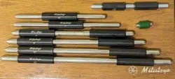 LOT OF 7X MITUTOYO 167 MICROMETER STANDARD GAGE RODS 1